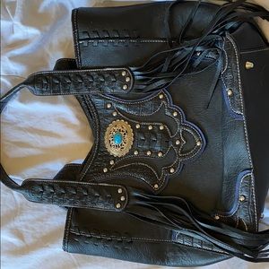 Cowgirl Trendy Concealed Carry Handbag with Fringe